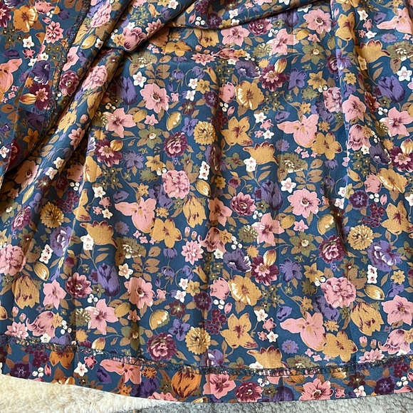 Vintage Boho Floral Skirt - Picture 3 of 5